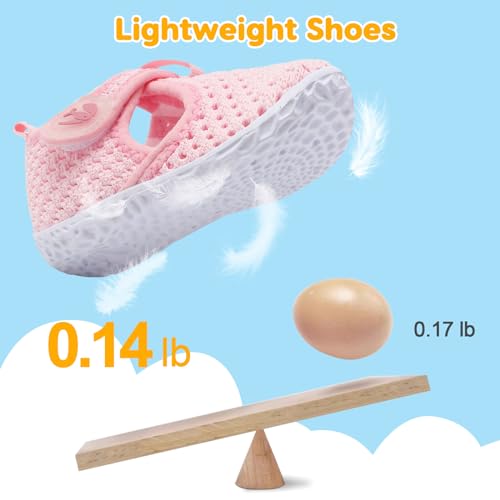 Image of FEETCITY Baby Boys Girls Water Sport Shoes Barefoot Kids Aqua Socks Quick-Dry Beach Swim Pool Shoes