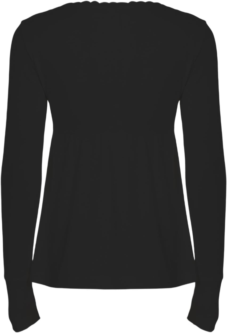 Sunloudy Women Y2K Babydoll Knit Tops Long Sleeve Lace Patchwork Low Cut Peplum Sweater Fairy Vintage 90s Coquette Blouse - Image 2