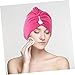Ipetboom Dry Hair Hat Ultra-Absorbent Microfiber Towel Wrap for Quick Drying for All Hair Types for Gym Travel and Daily Use Lightweight Easy Care