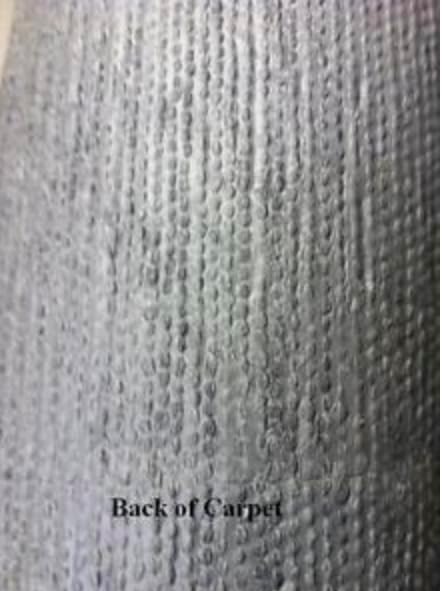 Miniatura 2 de Alfombra marina de 20 onzas para barcos BASS para exteriores, enrollada, no plegada, 8.5 x 25 pies, platino