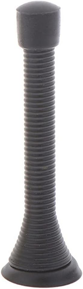 Spring Door Stopper Door Stop Wall Decorative Door Stopper Protect Doors & Wall Household Door Stopper (Color : Gris)
