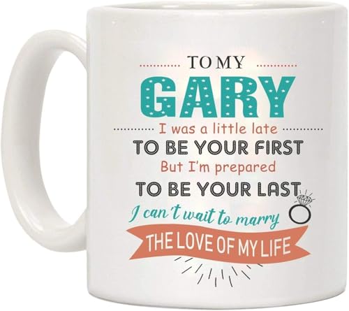CBUOISHF Coffee Mug Personalized Gift for Gary to My Gary