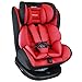 XOMAX 916 Siège Auto Isofix pivotant 360 degrés I inclinable I Groupe 0+/1/2/3 I evolutif 0-36 kg, 0-12 ans I Housse amovible et lavable I ECE R44/04