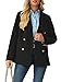 Mina Self Blazers for Women 2025 Fall Black Business Casual Professional Work Office Trendy Ladies Dressy Fitted Ladies Fashion Coat Women' Blazers & Suit Jackets HH005 Black XXL