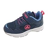 JAKO J-NI Nary EV Sportschuh, dk Navy/Daisy pink, 36 EU