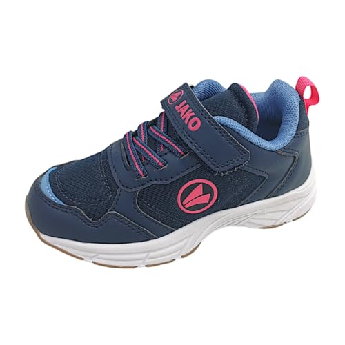 JAKO J-NI Nary EV Sportschuh, dk Navy/Daisy pink, 38 EU