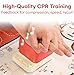 HeartiSense CPRCUBE 3 – CPR Training Kit | Visual & Sound Feedback Device for Trainers and Instructors