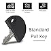 AlveyTech Standard Key for Go-Go and Pride Mobility Scooters - Replacement Keys for GOGO Elite Traveller and Pride Legend, Maxima, Pursuit, Revo, Victory, and Sonic Electric Scooter (KEYSCO1007)