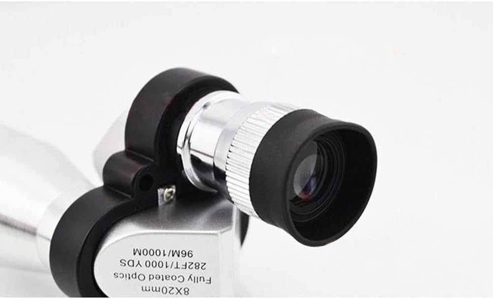 OSALADI 8X20 Handheld Monocular Telescope with Fully Coated Optics High Power Compact Lightweight for Night Bird Watching Camping and Travel