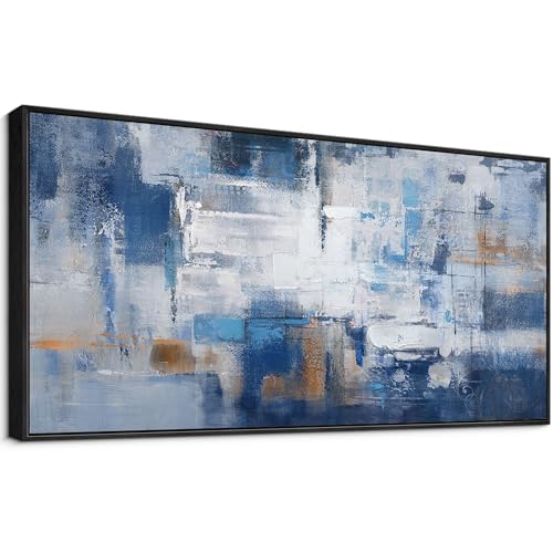 yiijeah Blue Wall Art for Living Room - Elevate Your