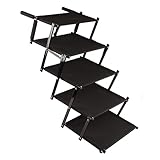 Dog Car Steps,Dog Car Stairs,Folding Pet Ladders,Portable Ramps for Cars and SUVs,Secure Buckle,Wear-Resistant,Folding Design