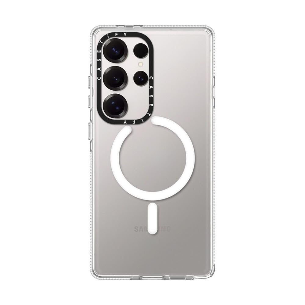 Amazon.com: CASETIFY Magnetic Clear Galaxy S25 Ultra Case