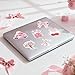 Alynta 200Pcs Pink Aesthetic Stickers - Cute Vinyl Water Bottles Sticker Pack Waterproof Scrapbooking Sticker Cute Bow Stickers for Laptop Scrapbook Journal Planner Notebook Luggage