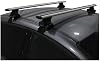 Barras transversales para portaequipajes para Kia Rio 4 2017-2025, 120 cm, carga de 75 kg / 165 libras, portaequipajes para equipaje, kayak, bicicleta, plateado-negro 1