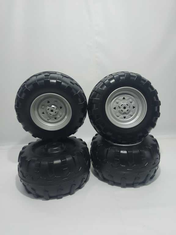 2 Roues Arrières + 2 Roues Avant Polaris Outlaw 12v , Produit d'origine PEG Perego REF IRGI000003