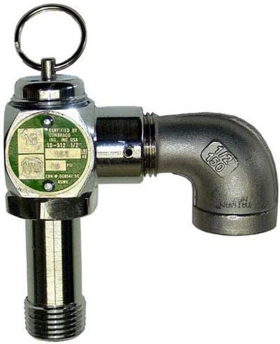 EXACT FIT FOR HENNY PENNY 16928 RELIEF VALVE 1/2" - REPLACEMENT PART BY MAVRIK