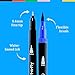Art-n-Fly Dual Tip Brush Pens Set - 25 Adult Colored Markers for Calligraphy, Drawing, Journaling - Fine Tip Felt Ink - Beginner or Professional