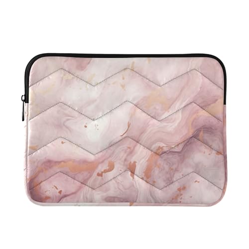 Funda para Laptop Mármol Rosa Dorado 13-14 pulgadas miniatura 1