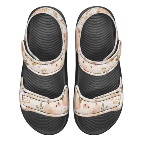 Guinea Pig Sandals for Girls Summer Outdoor Athletic Sport Sandals for Toddler Kids