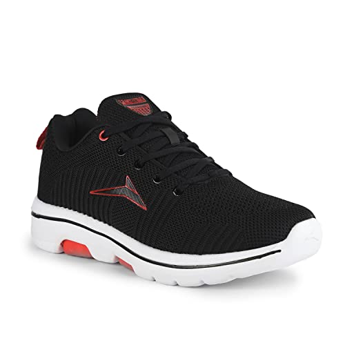 Image of JQR Line-BLK-RED Sports, Running,Walking, Gym, Training Shoes for Men|Stylish, Breathable,Lightweight,Comfortable