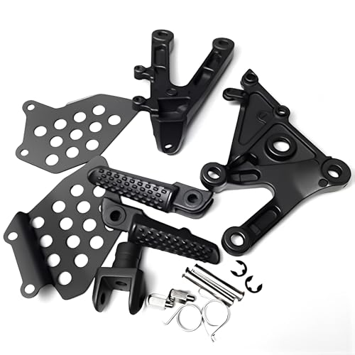 Motorcycles Footpegs Front Footrest Bracket for Honda CBR600RR CBR 600RR 2003-2006 2004 2005 Black