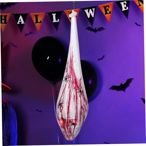 Décoration de crâne d'Halloween suspendu : résolvez le manque de frissons