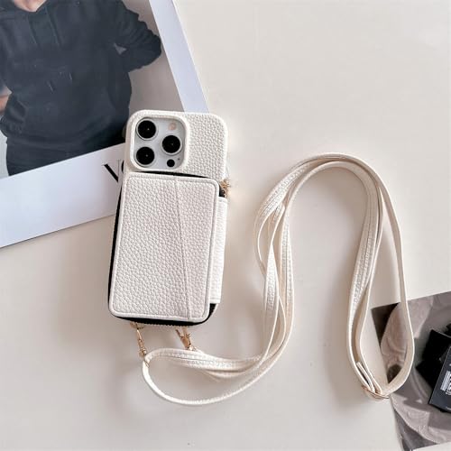 Lanière pour collier à bandoulière et étui iPhone 13 Pro Max pour voyager l'esprit libre