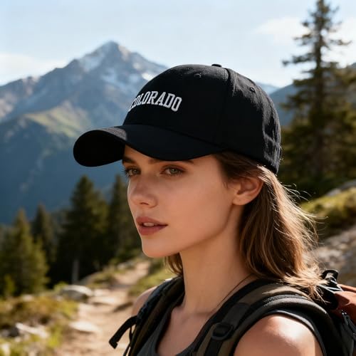 Gorra de béisbol unisex clásica Colorado miniatura 4