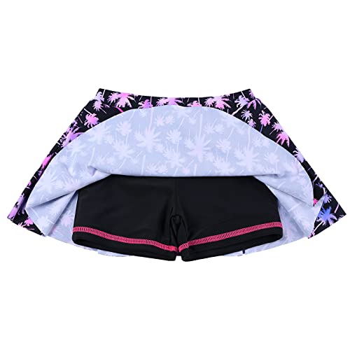 Image of BAOHULU Girls Two-Piece Swimsuits Long Sleeve Rash Guard Bathing Suit 2-14Y