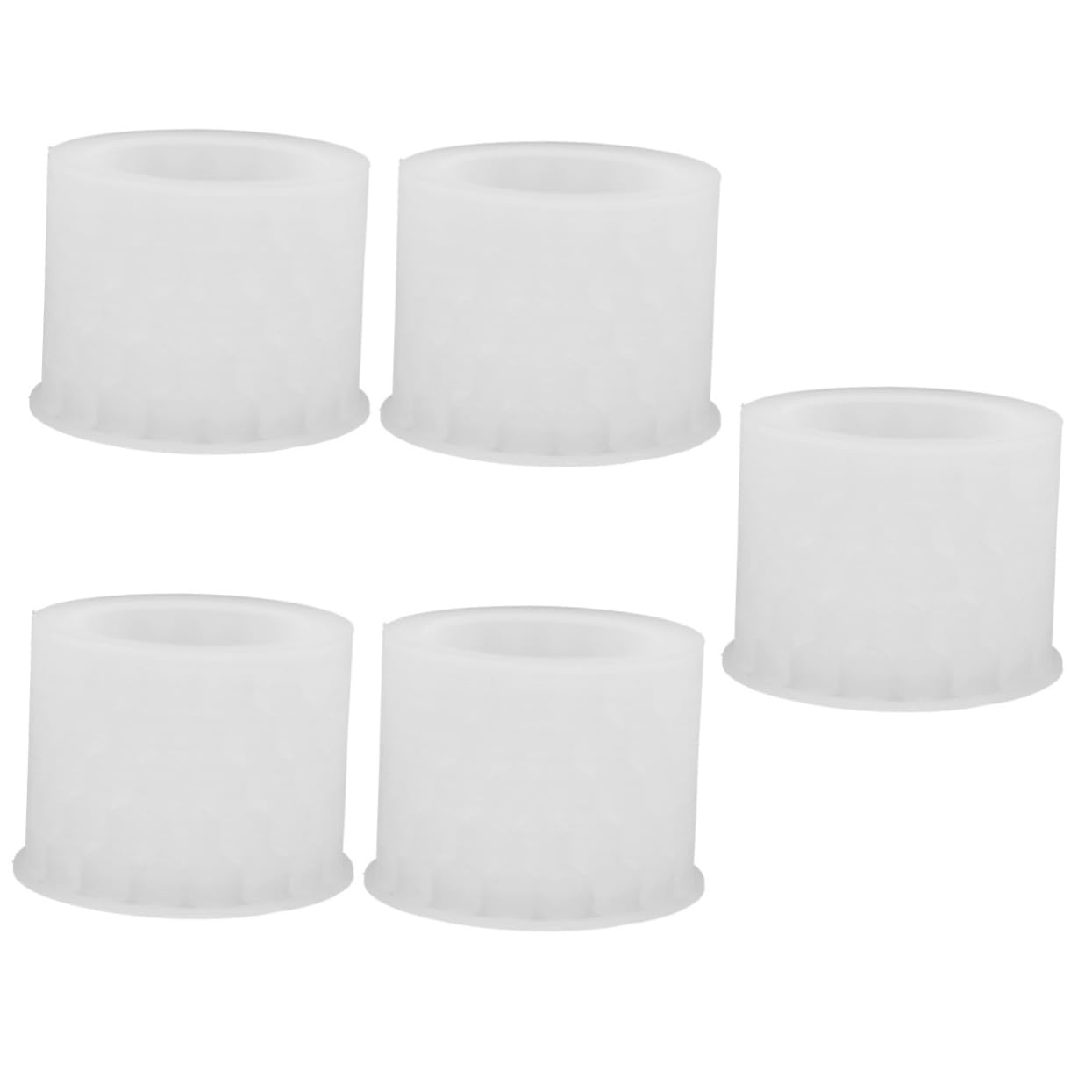 POPETPOP 5 Pièces Moule Silicone pour Pots de Fleurs de Moule Diy Multifonctionnel pour Artisanales Décorations Jardin