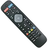Replacement Remote Control for Philips Smart TV 55PFL5505D 46PFL5505D 40PFL5505D 40PFL5705D 40PFL5705D/F7 40PFL5705DV/F7 40PFL7505D/F7 40PFL7705D 40PFL7705D/F7 40PFL7705DV/F7
