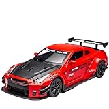 Colección De Adornos De Aleación De Fundición A Presión For GT-R God of War (Escala 1:24)(Red)