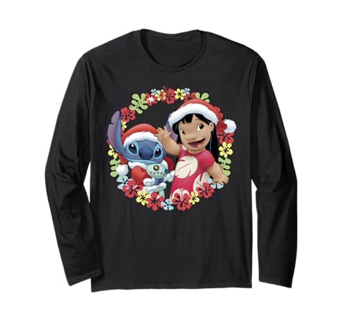 T-shirt Stitch manche longue pour vos soirées de Noël en famille