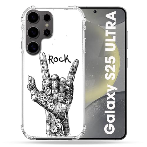 Samsung S25 Ultra coque antichoc Cokitec protection rigide motif rock