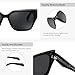 FEISEDY Square Fashion Sunglasses for Men Women Trendy Chunky Rectangle Sun Glasses Designer Style Shades B0107