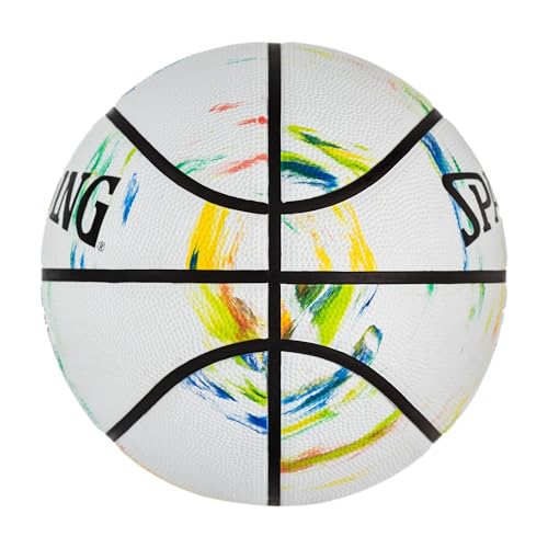 Image of Spalding Outdoor Rubber Basketballs | Performance Rubber Cover Designed for Outdoor Play | Multiple Sizes & Colors
