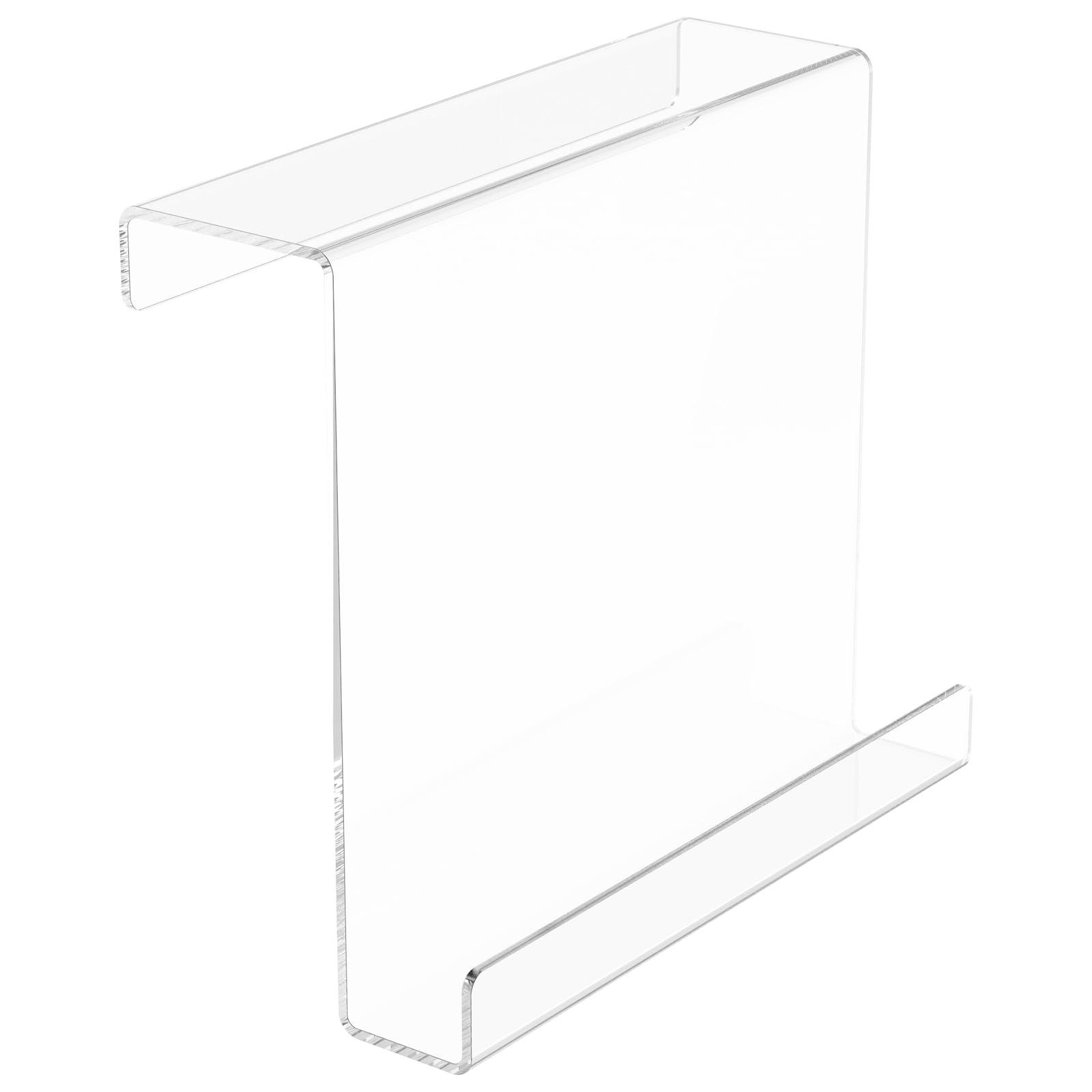 BAODBF Treadmill Tablet Holder Acrylic Treadmill Book Holder Transparent Treadmill Tablet Mount Portable Exercise Bike Reading Stand for Tablet Magazines and Books(Transparent Color)