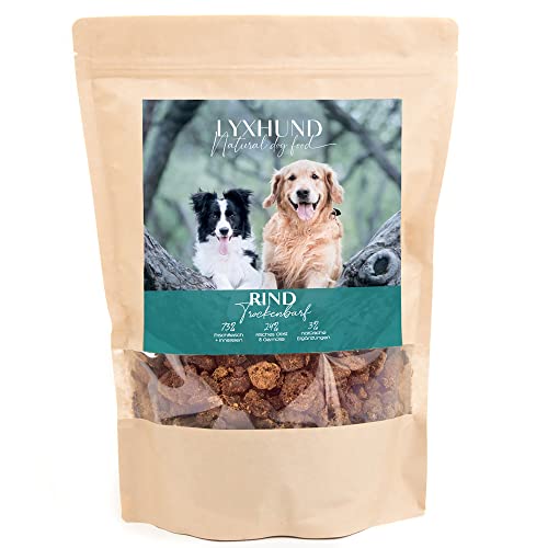Lyxhund Trockenbarf Rind 1 kg