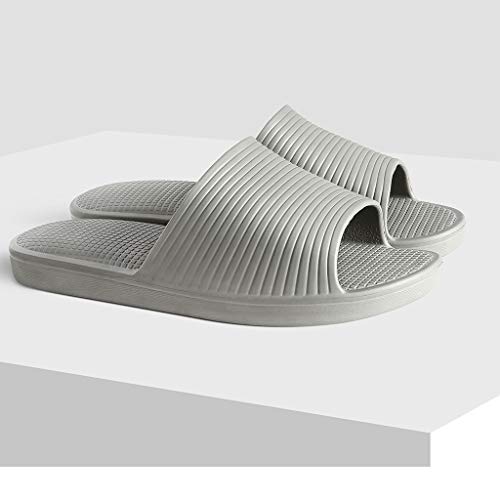 zxb-shop Pantofole Pantofole Uomo Paese dell'interno Suola Spessa Doccia Pantofole Estate Vasca Massaggio di Coppia Maschile Ciabatte Uomo (Color : A, Size : 42-43)