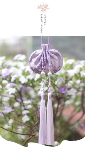 Bolsas con borlas aromáticas estilo antiguo Hanfu miniatura 6
