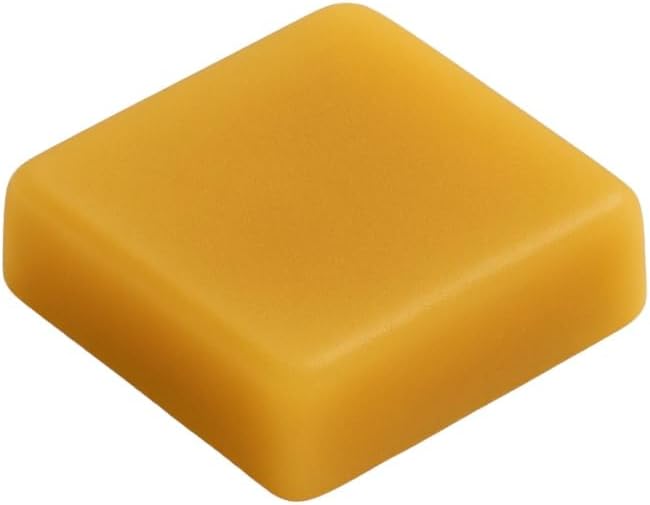 Pure Beeswax Blocks – USA Made, Beekeeper Crafted – Natural Beeswax Bar for Crafting, Woodworking, Lip Balm, Cast Iron Seasoning – Premium Quality, Eco-Friendly, Chemical-Free (6 Pack)