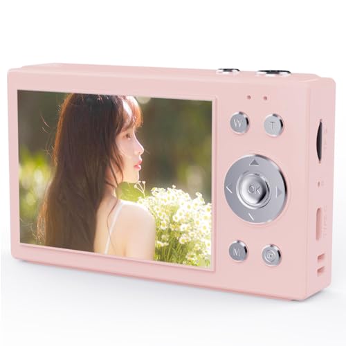 Caméra vidéo numérique 64MP 4K CCD, le cadeau idéal avec carte SD 64 Go et écran de 2,8 pouces