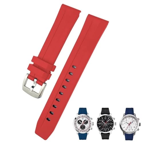 Bracelet montre caoutchouc Tissot T114417 silicone souple étanche 19mm 20mm