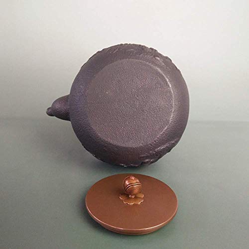 Tetera,Tetera de hierro fundido,Juego de tetera Juego de té de hierro fundido puro hecho a mano olla de hierro fundido - Imagen 4