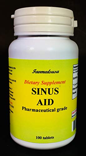 Sinus Aid (Seaprose), Congestion, Mucus, Sinus, Inflamation (1 Bottle - 100 Tablets)