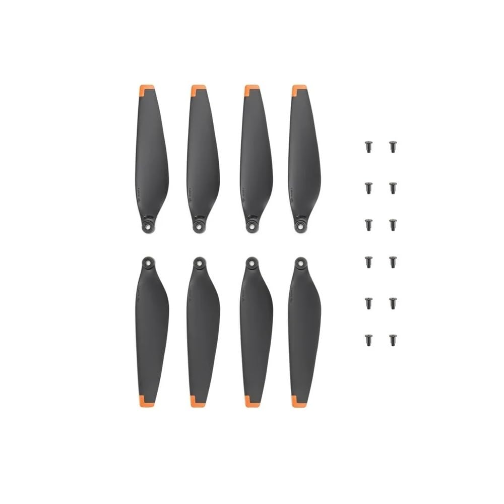 Hélice pour Drone Mini 3 et 4 Paires de Lames de Rechange avec Vis de Fixation