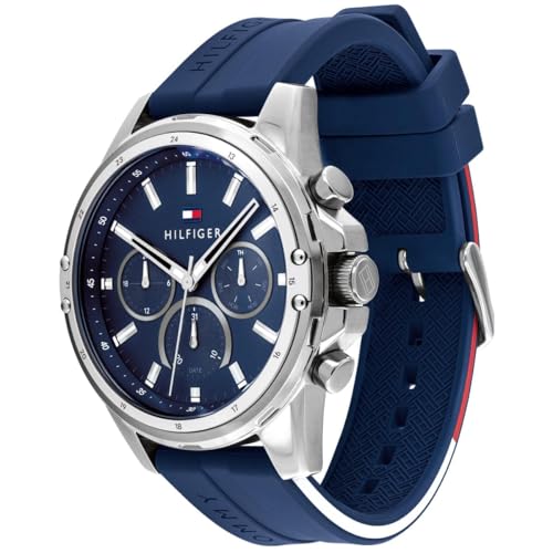 Image of Tommy Hilfiger Analogue Navy Blue Dial & Straps Men's Watch 1791791