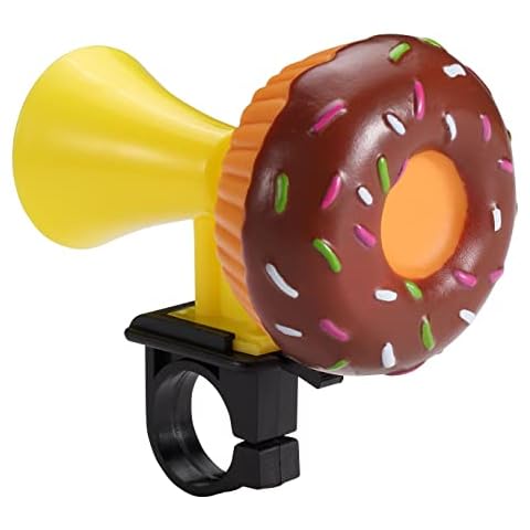 ONIPAX Donut Bike Squeeze Horn Cute Honk for Adults or Kids Boys Girls Bike/Toddler Bike/Scooters Cover