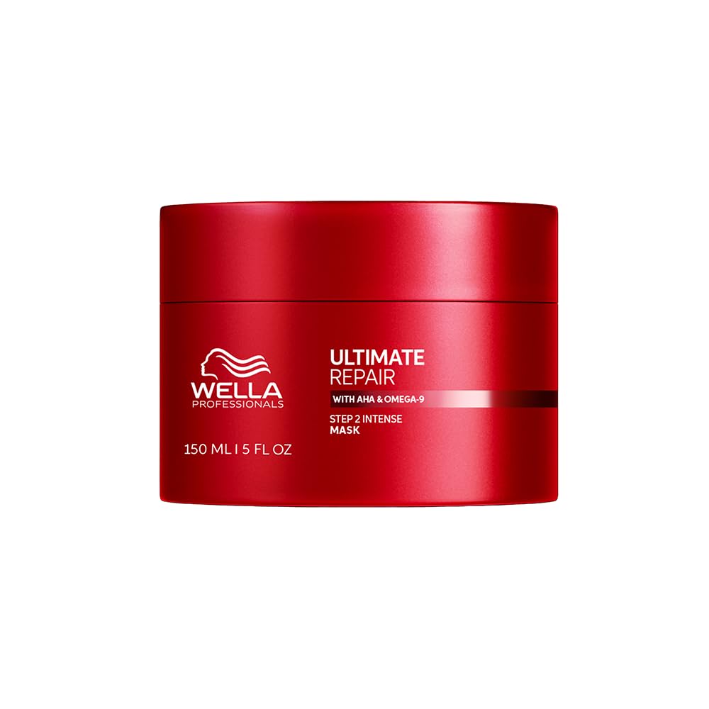 Wella Professionals Ultimate Repair Mask for Damaged Hair, Strengthens & Smooths, 150 ml-image-6