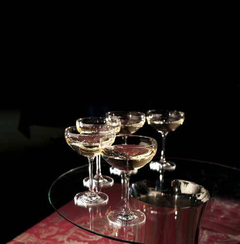 Schott Zwiesel Tritan Crystal Glass Saucer Champagne, 9-1/2-Ounce, Set Of 6 - #TOP2